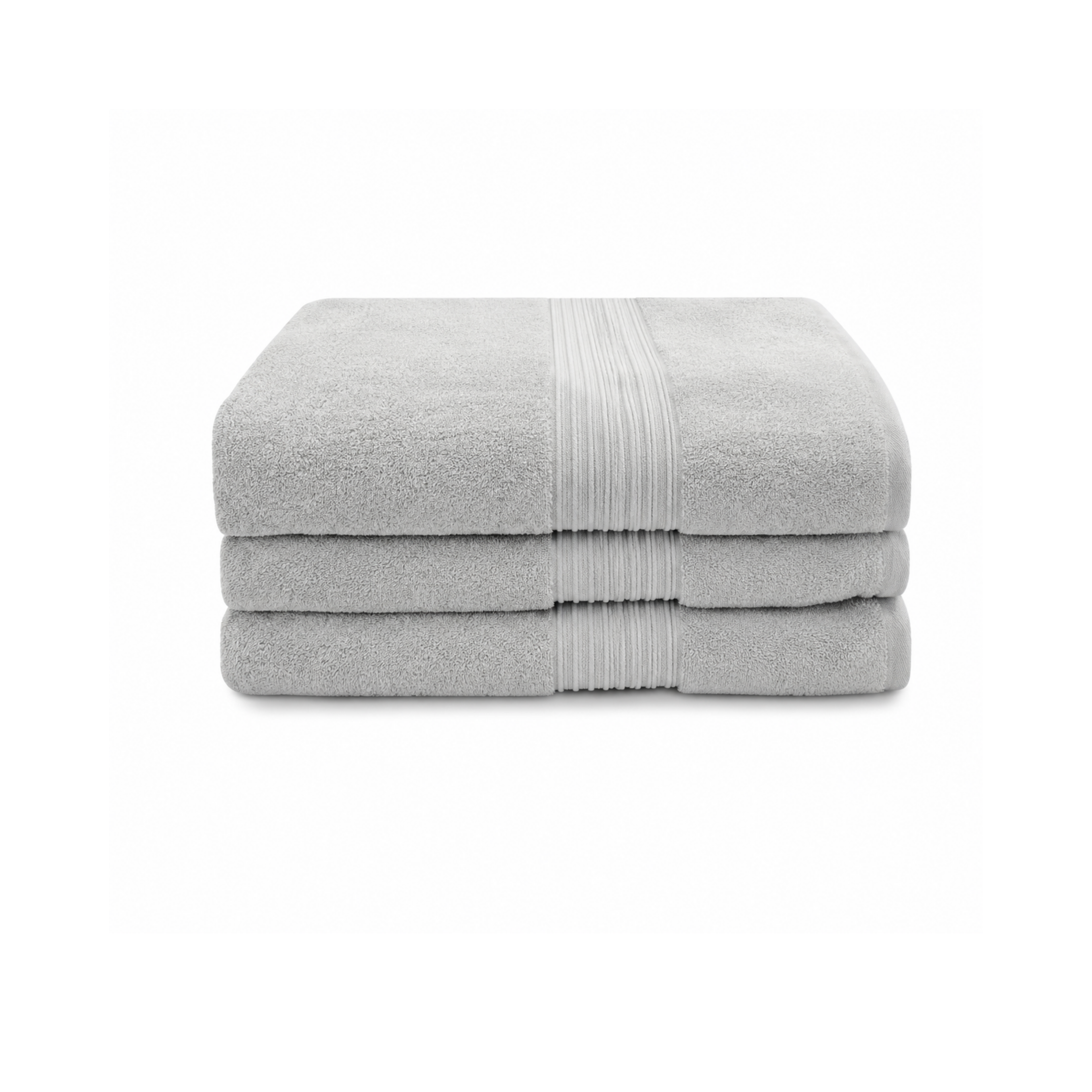 Toalla de Cuerpo Gris Claro KND 305552