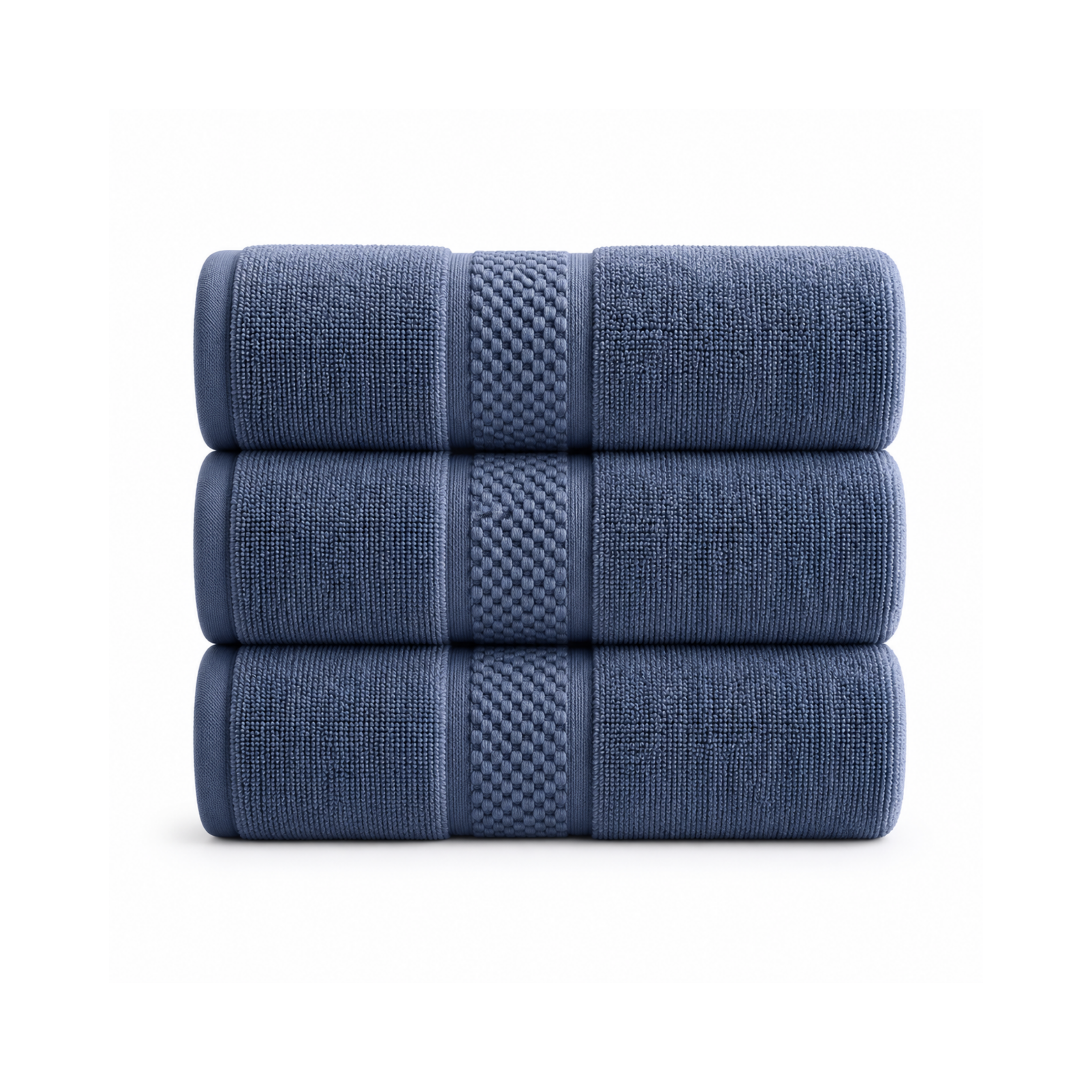 Toalla de Mano Azul Oscuro 500 gsm KND 317232-DBL