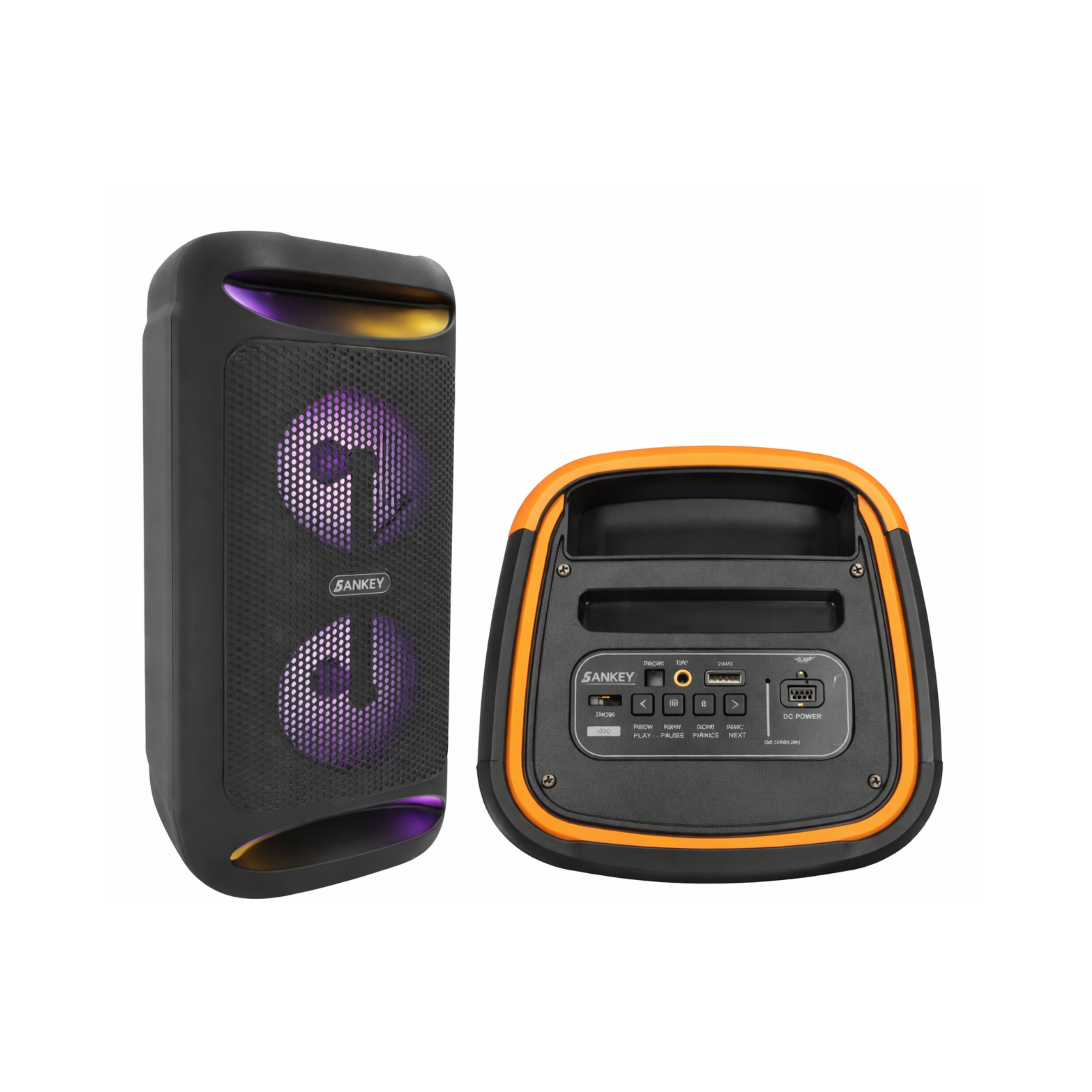 Bocina Bluetooth Portátil 4x2" 9W Sankey / PA-4DCC86