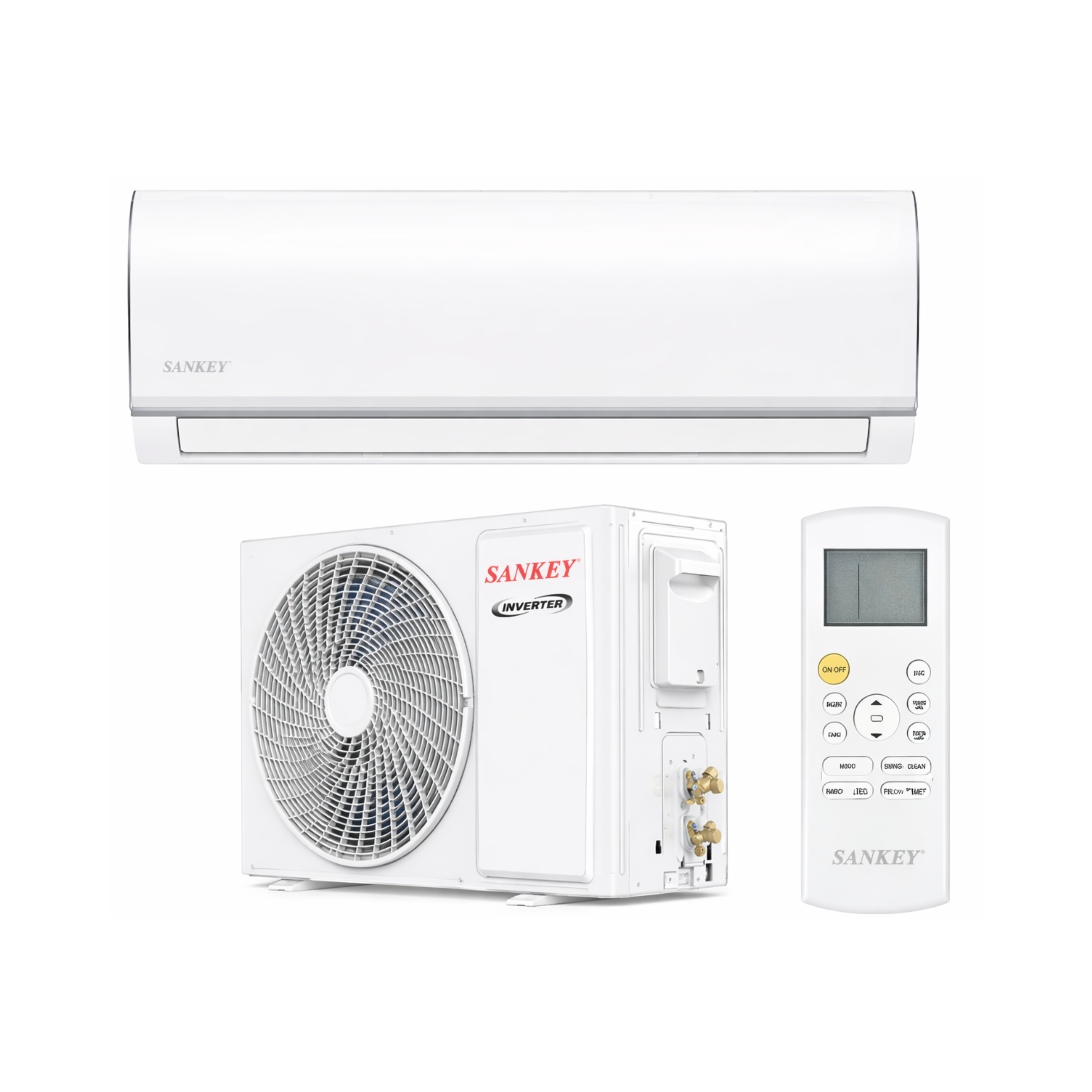 Aire Acondicionado Split Inverter 12,000 BTU SEER16 R32 Sankey / ES-12ID10A