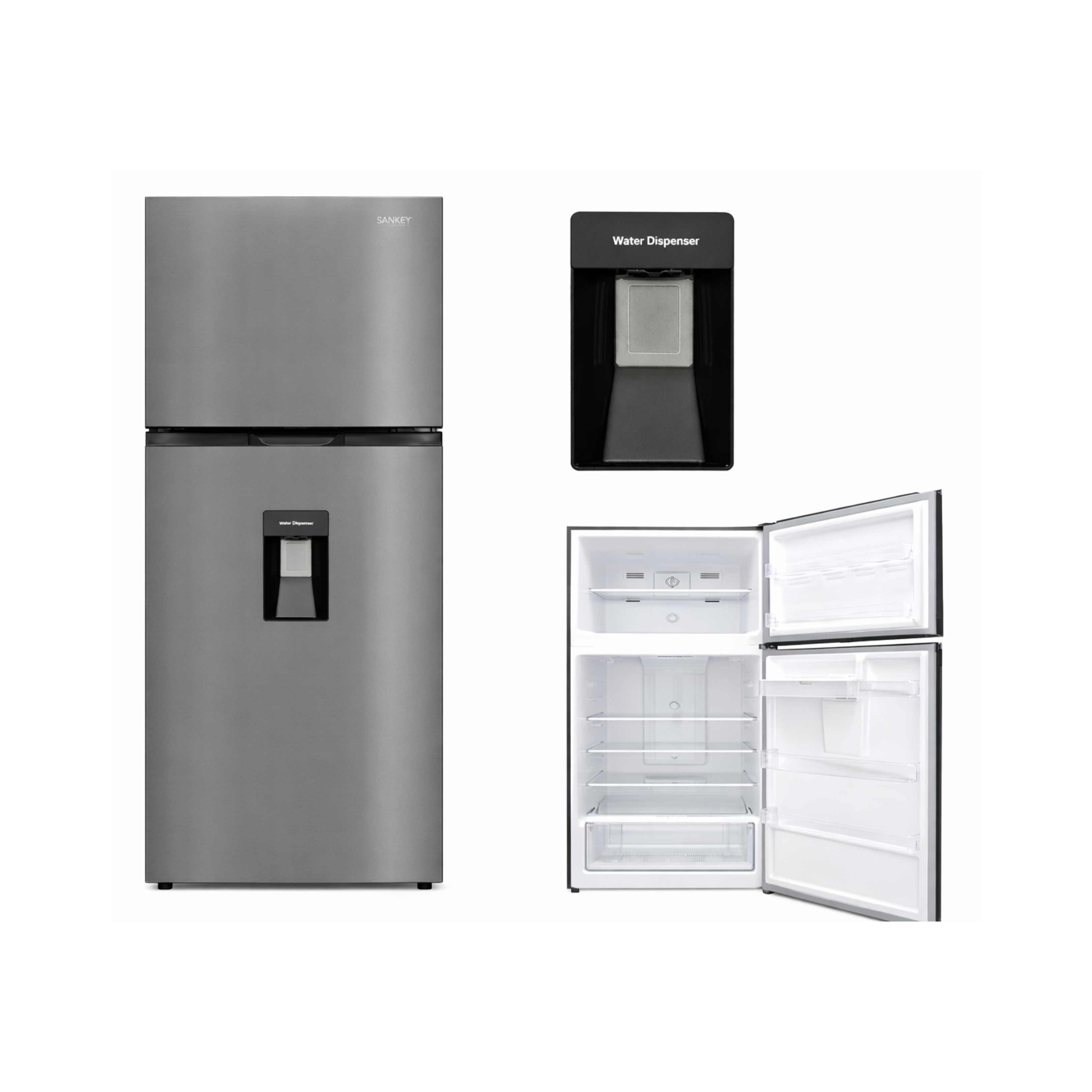 Refrigeradora 510L Dispensador Sankey / RF 18IN80SD