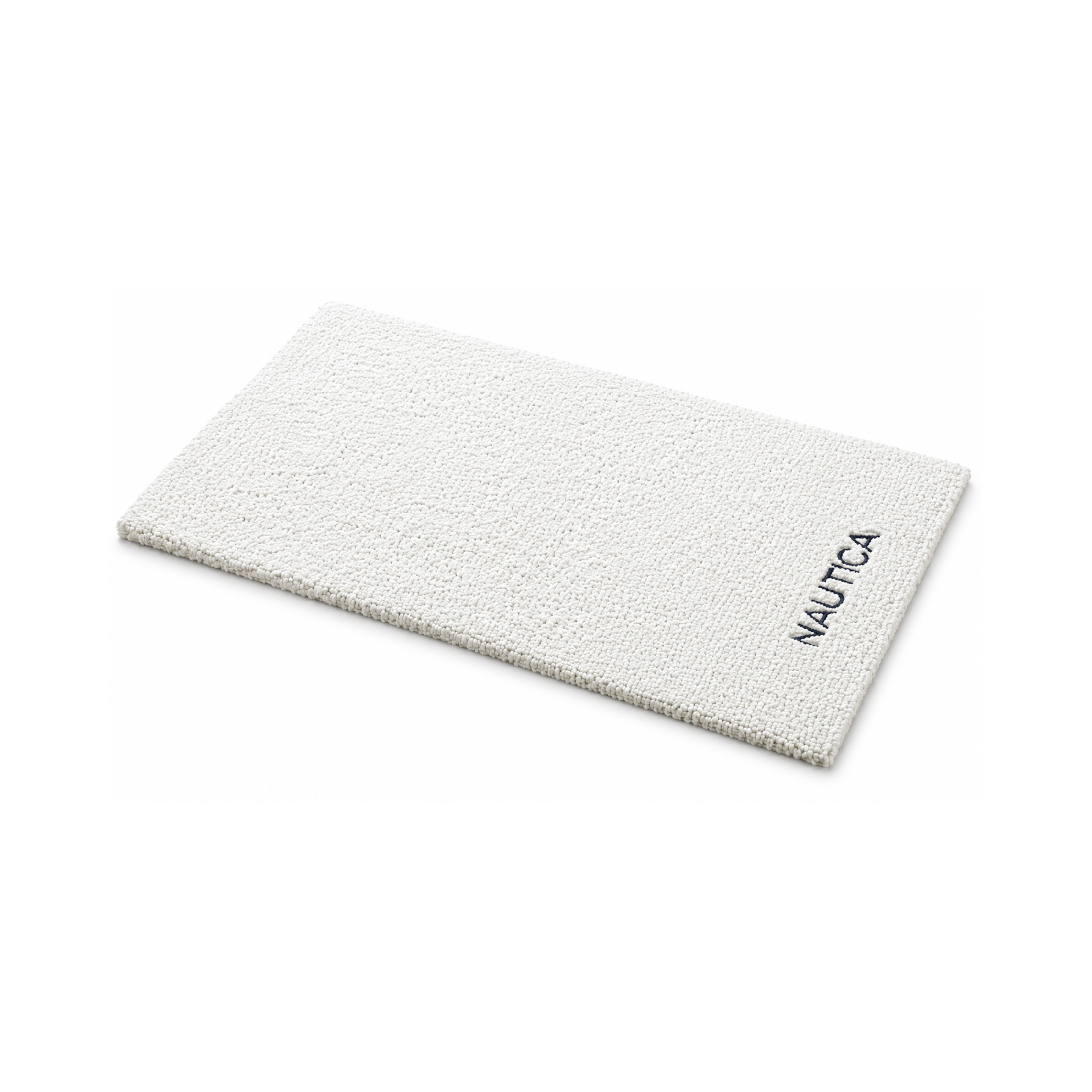 White Bath Mat Náutica AVALON50X80WH