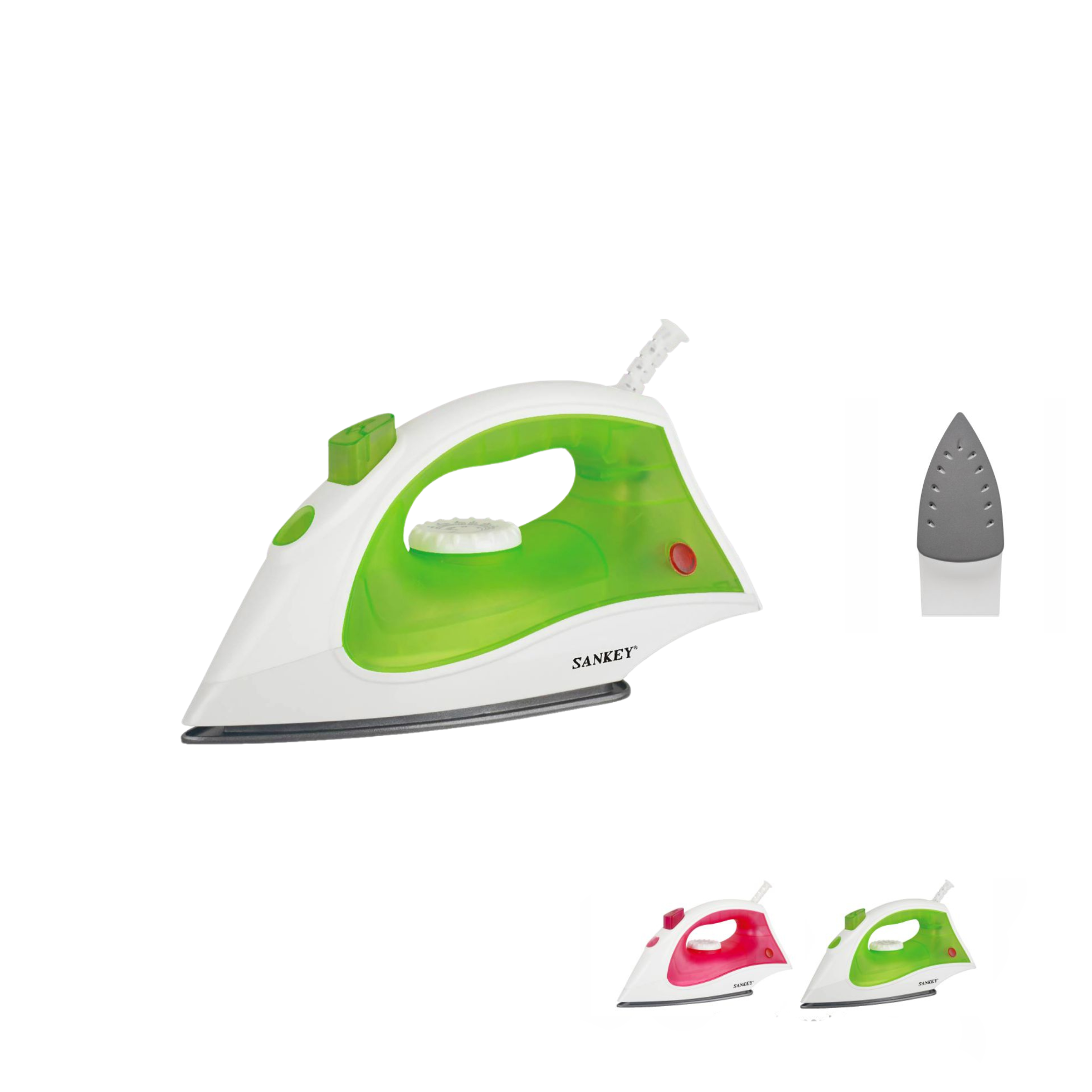 Sankey Plancha a Vapor 1200W con Tanque de 150ml – Modelo PV-107