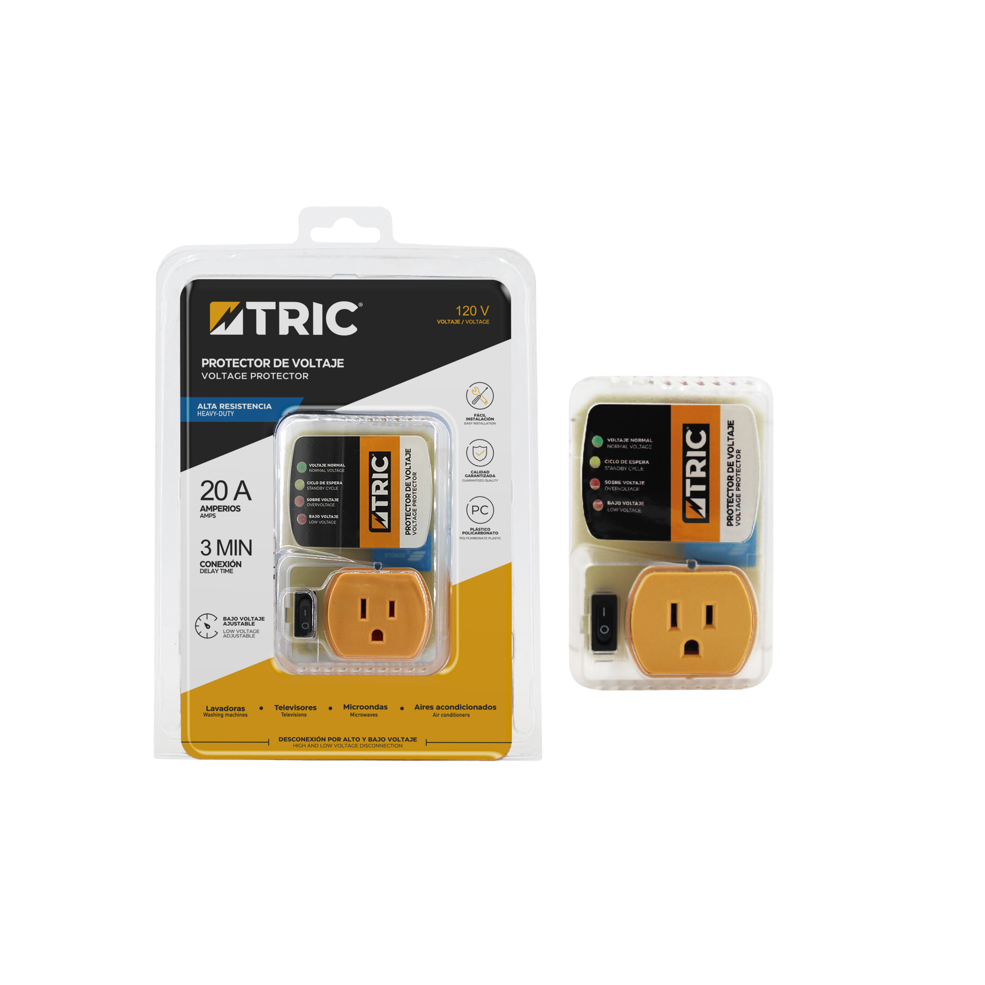 Protector de Voltaje 120V TRIC / T-V010-120V