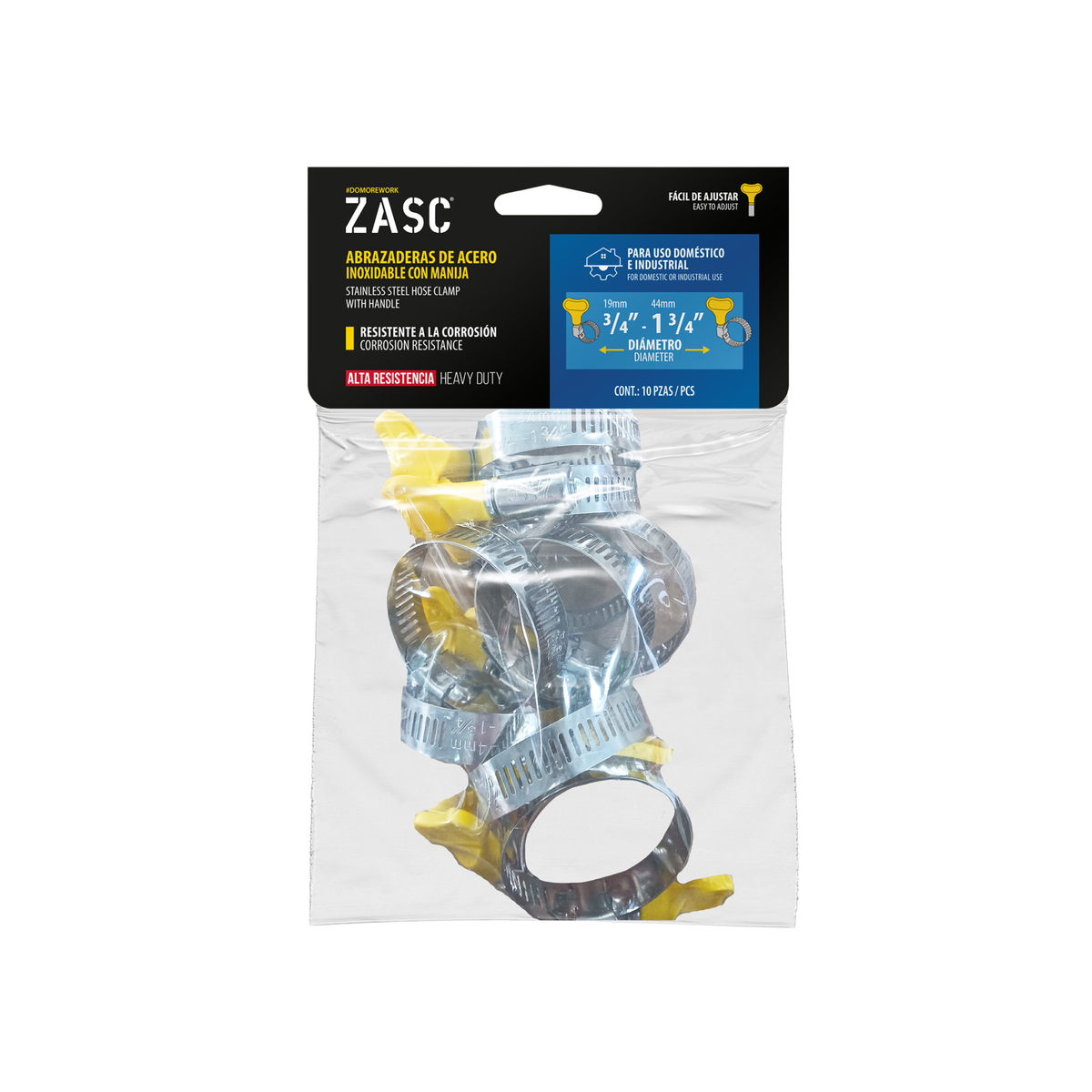 Stainless Steel Clamp with Handle ZASC / Z-HCH-13-4
