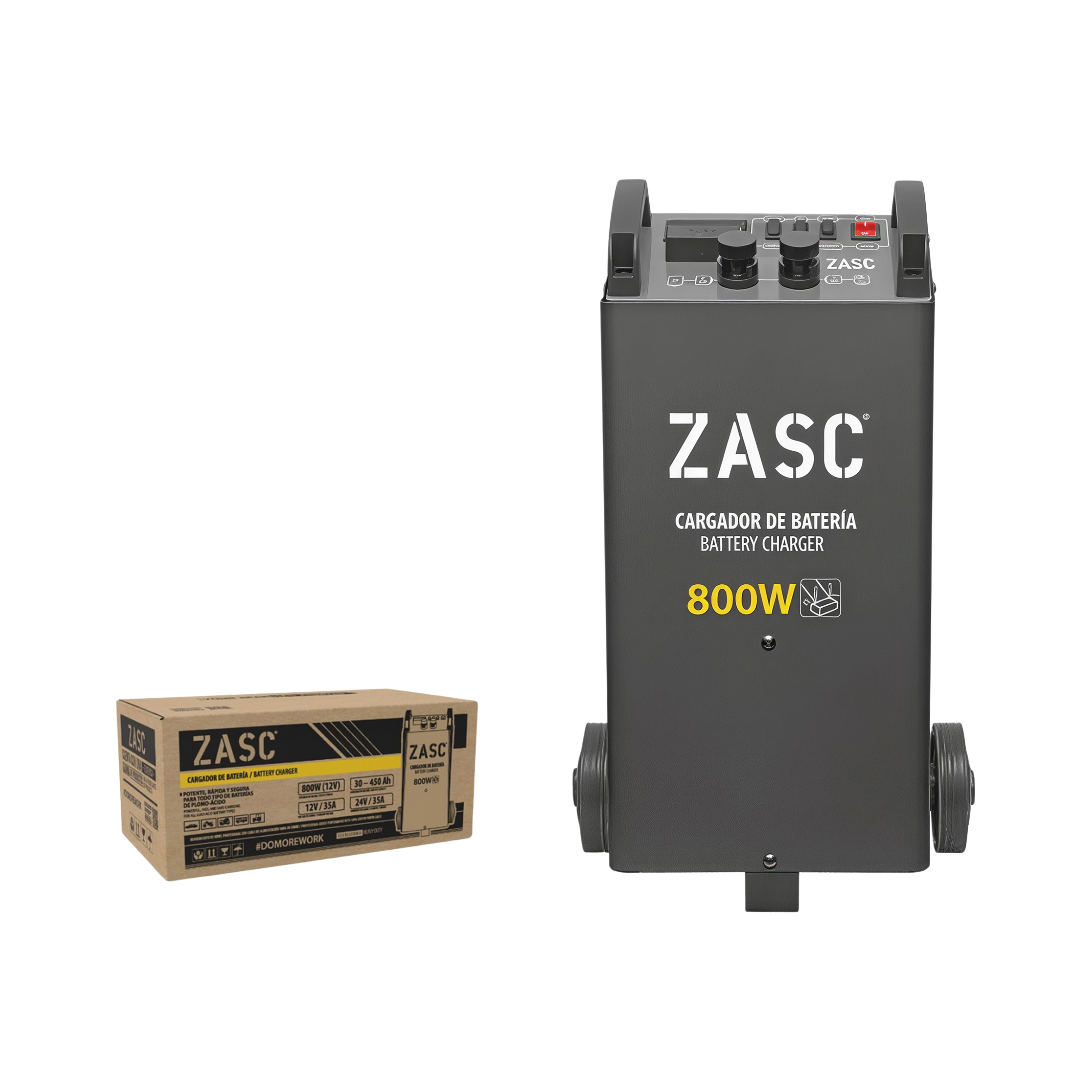 Cargador de Batería 800W ZASC / Z-IWBC-800W