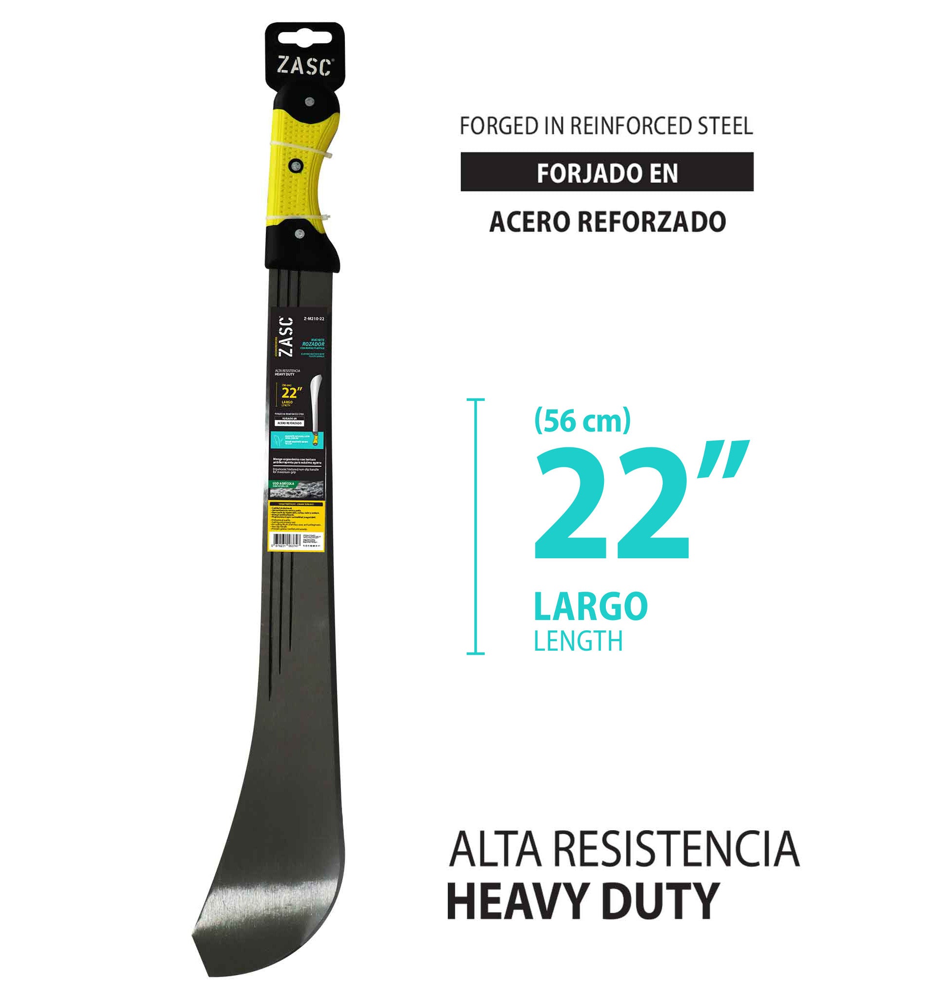 Machette de Débroussaillage Heavy Duty 22” ZASC / Z-M210-22
