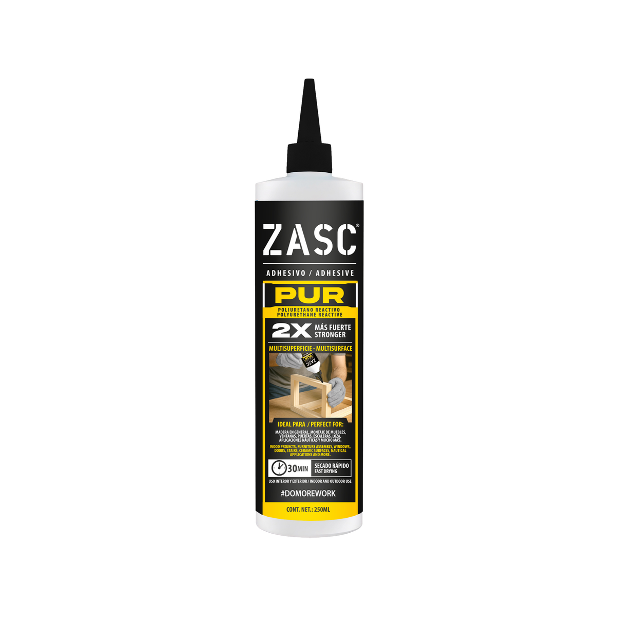 Colle PUR 250 ml ZASC / Z-PA250-LY