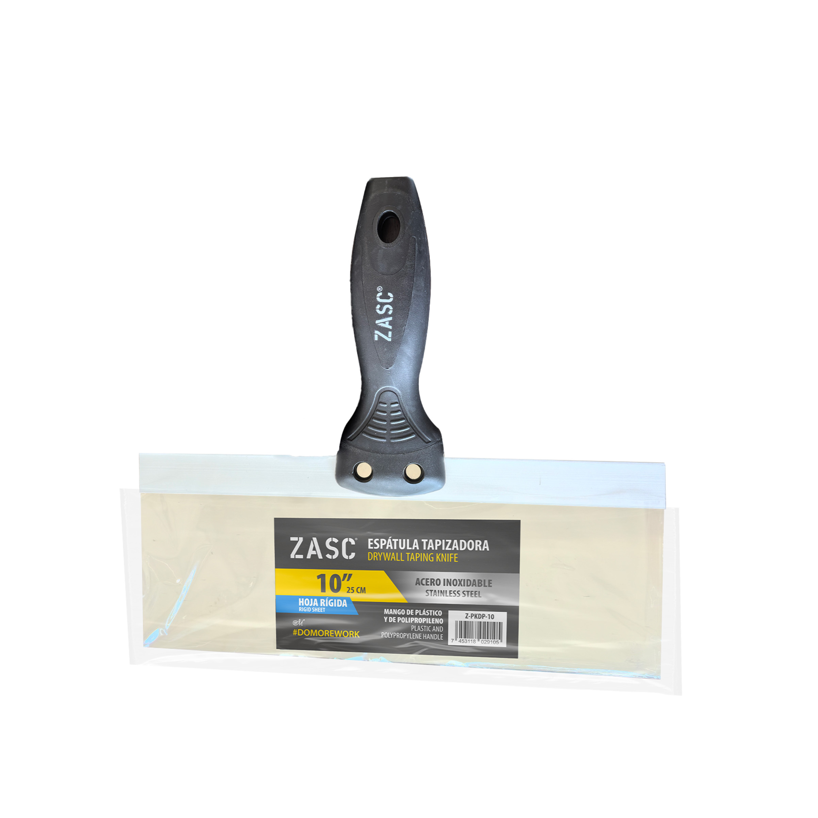 Drywall Putty Knife 10" Rigid ZASC / Z-PKDP-10