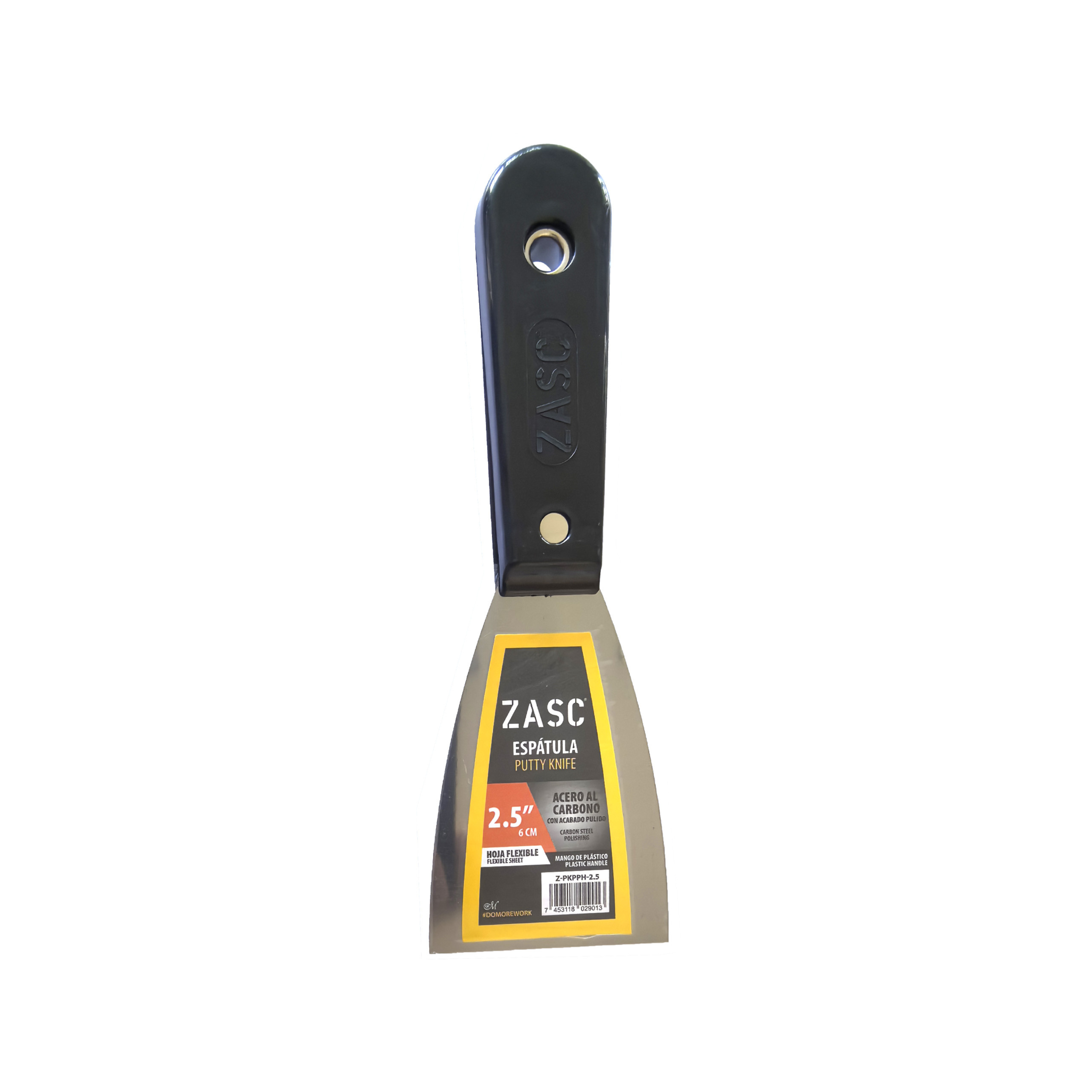Espátula Flexible 2.5" Plástica ZASC / Z-PKPPH-2.5