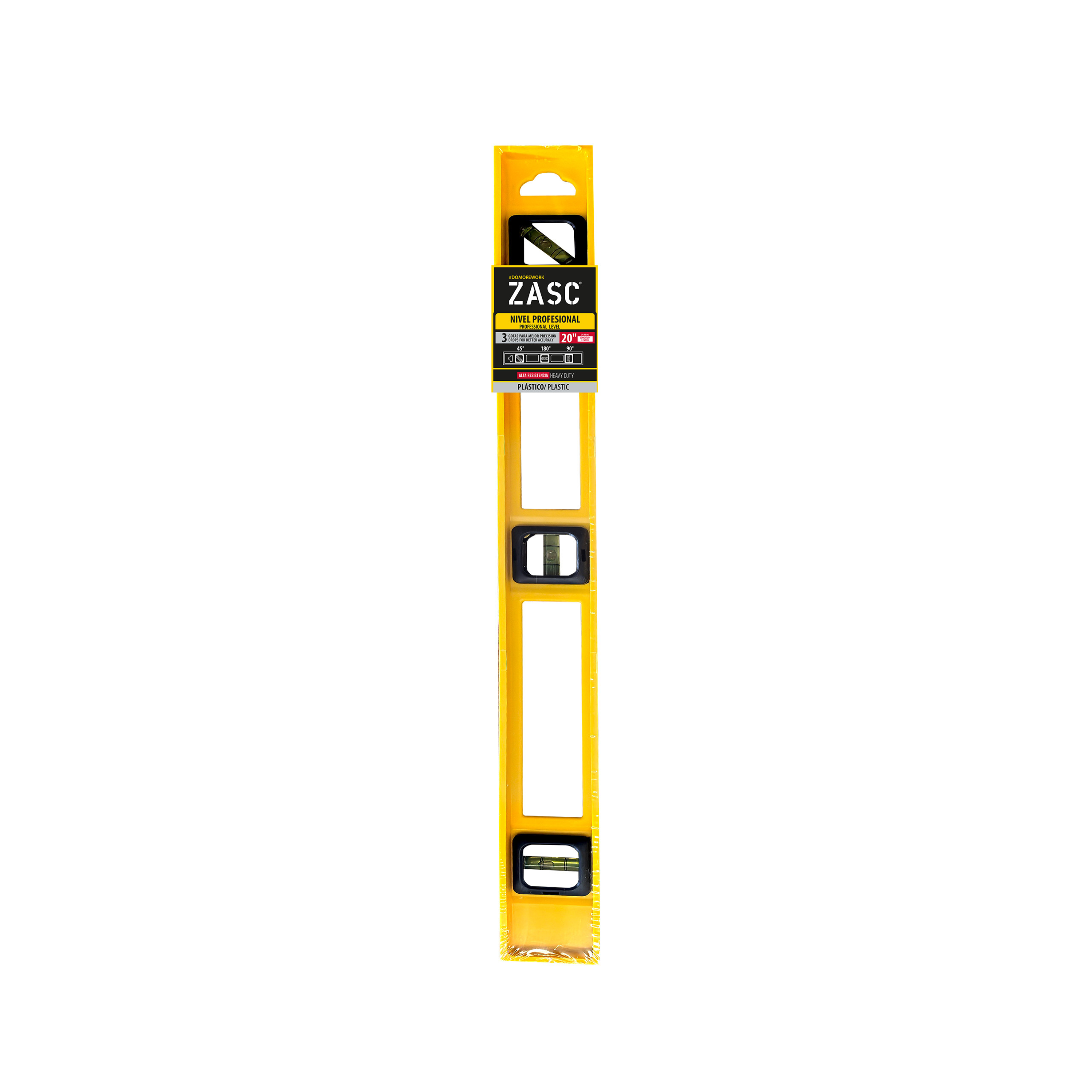 Nivel Profesional de Plástico 20" Zasc / Z-PLP20