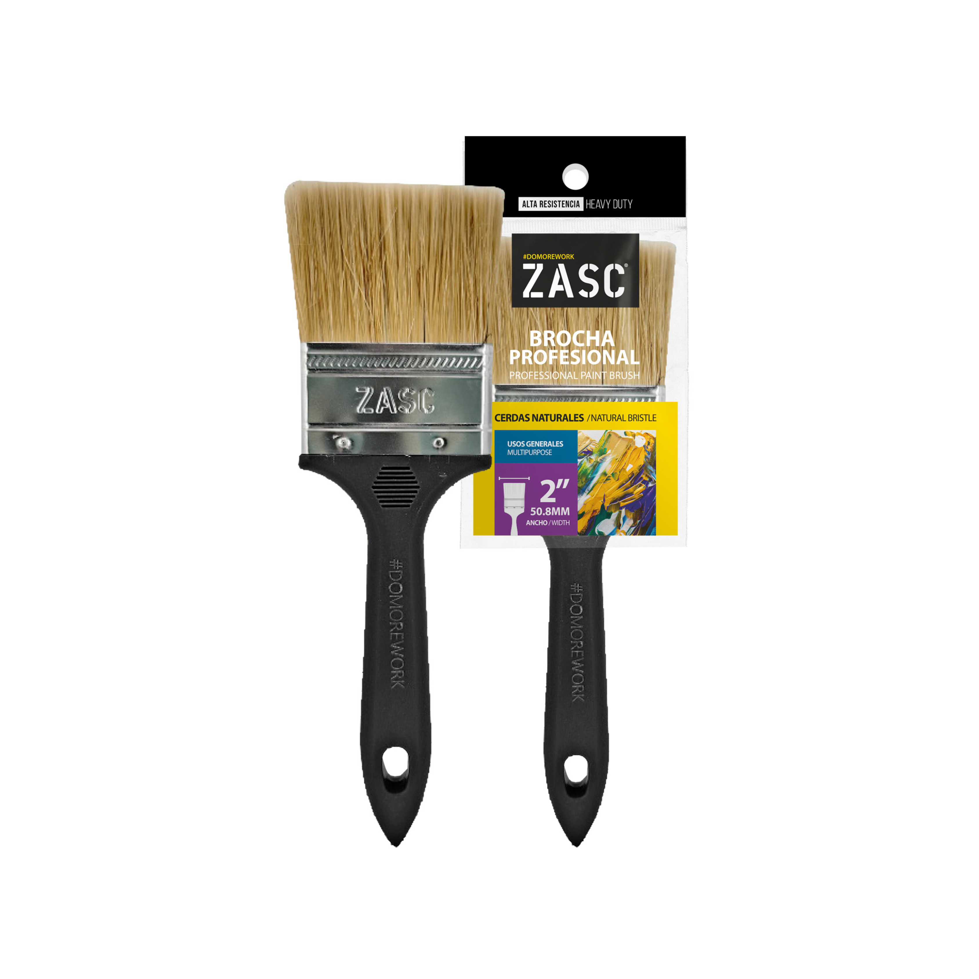 Professional Paint Brush 2" ZASC / Z-PPB2NB-WT