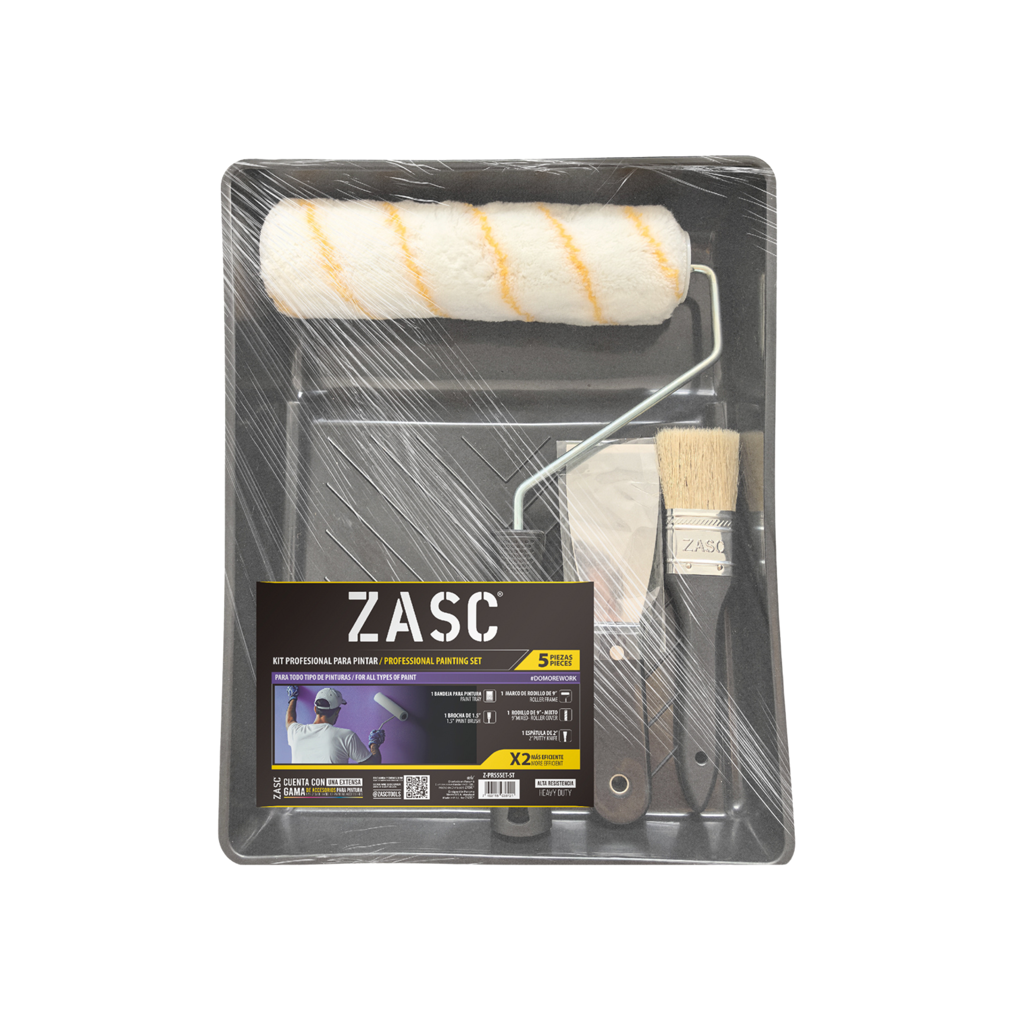 Set para Pintar 5 Piezas ZASC / Z-PRS5SET-ST
