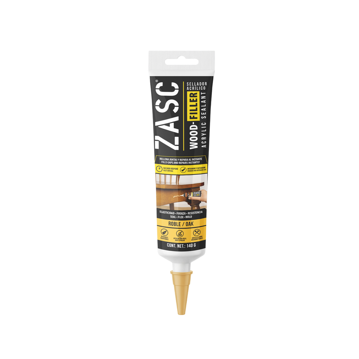 Oak Acrylic Sealant 140g ZASC / Z-SA140-OK