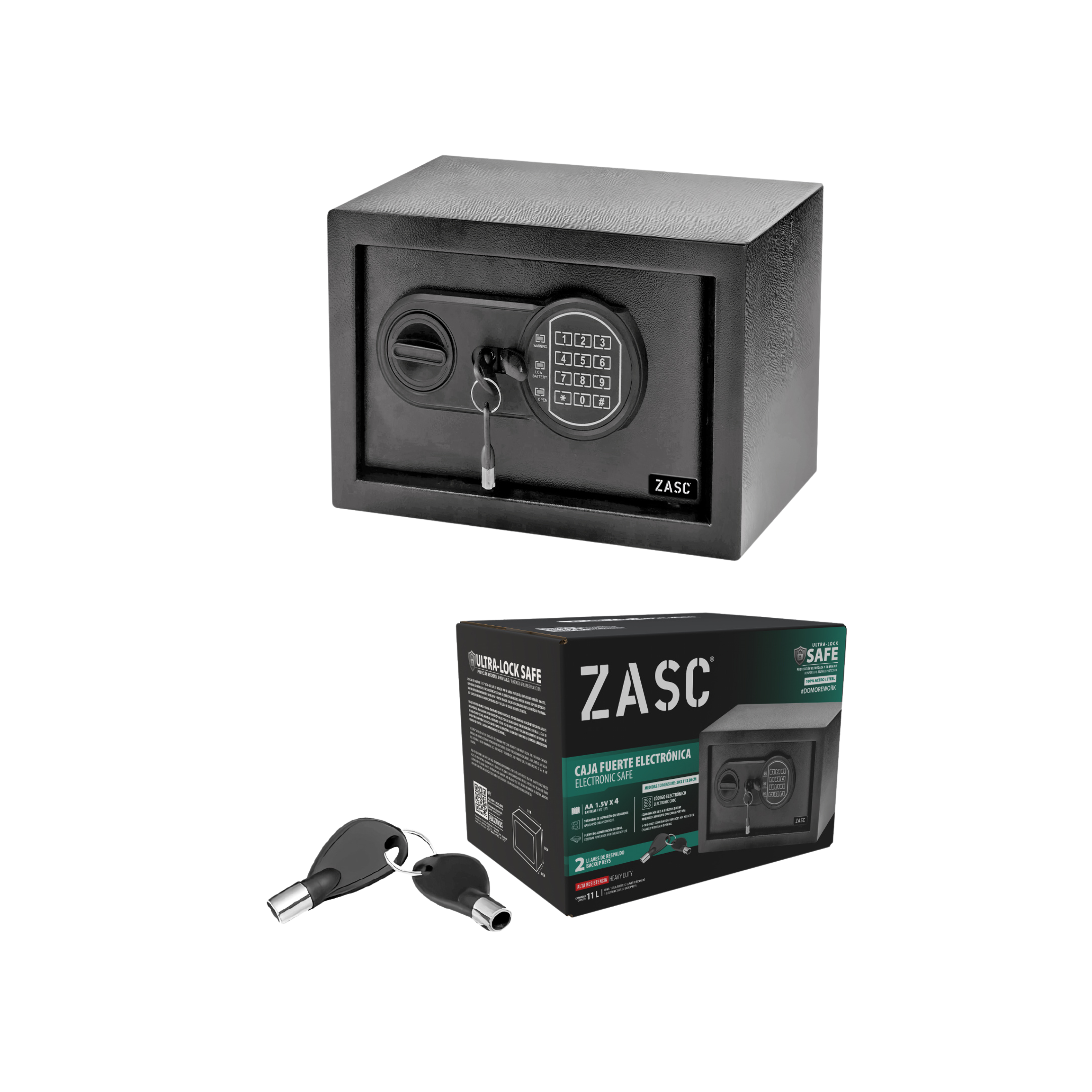 Caja Fuerte Electrónica ZASC / Z-SBE20X31-IL