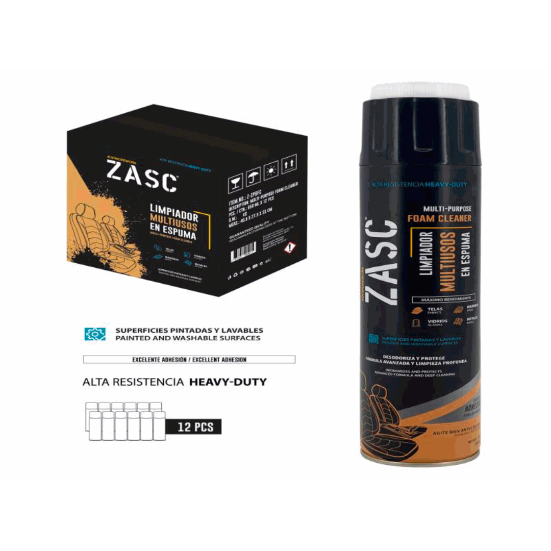 ZASC Nettoyant Moussant Multi-Usage 500ml