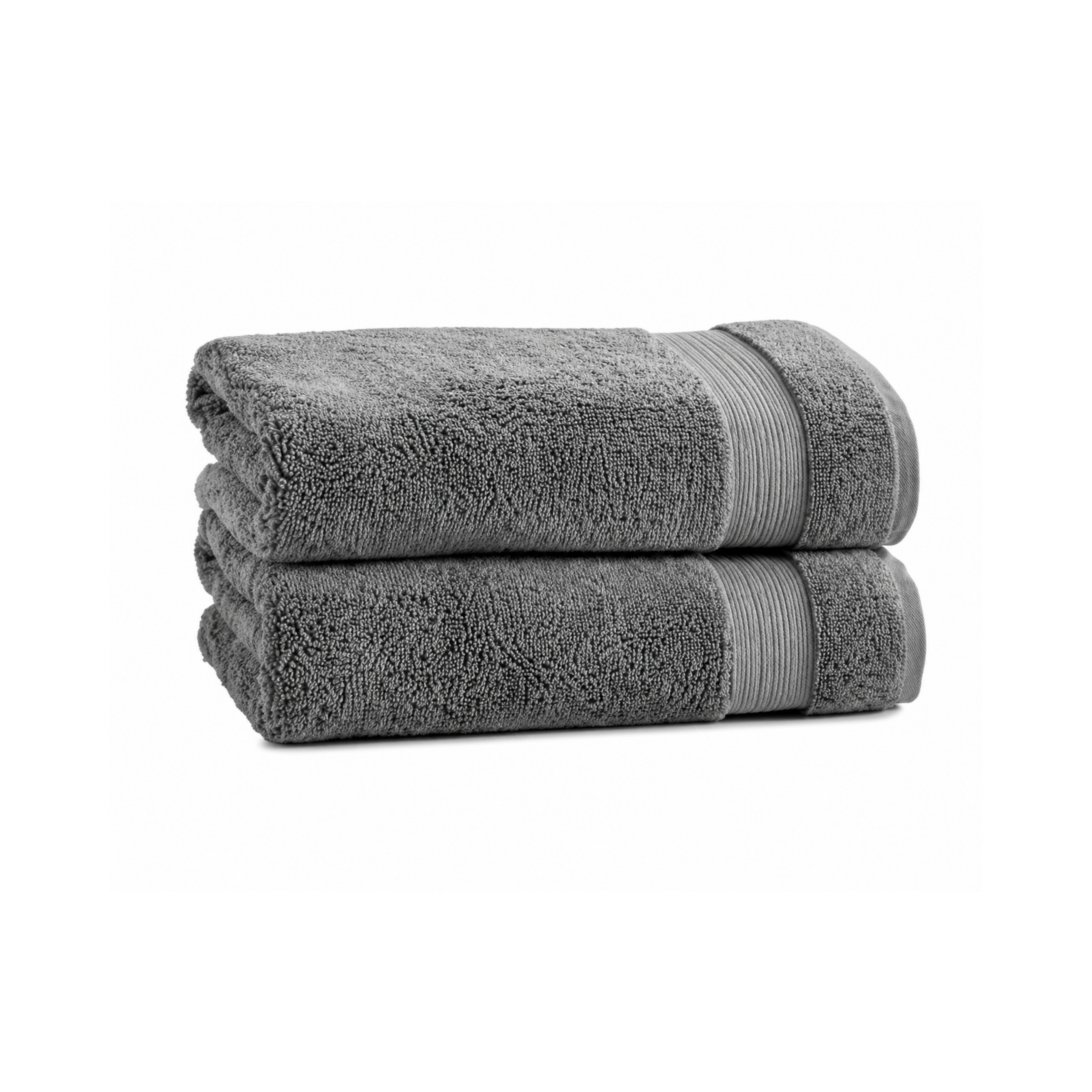 Toalla Para Baño Gris Claro KND 2311577