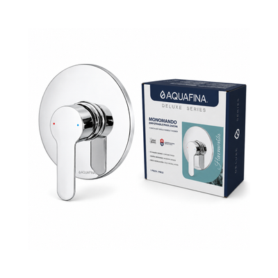 Concealed Round Single-Handle Shower Mixer Chrome Aquafina / A-1310C