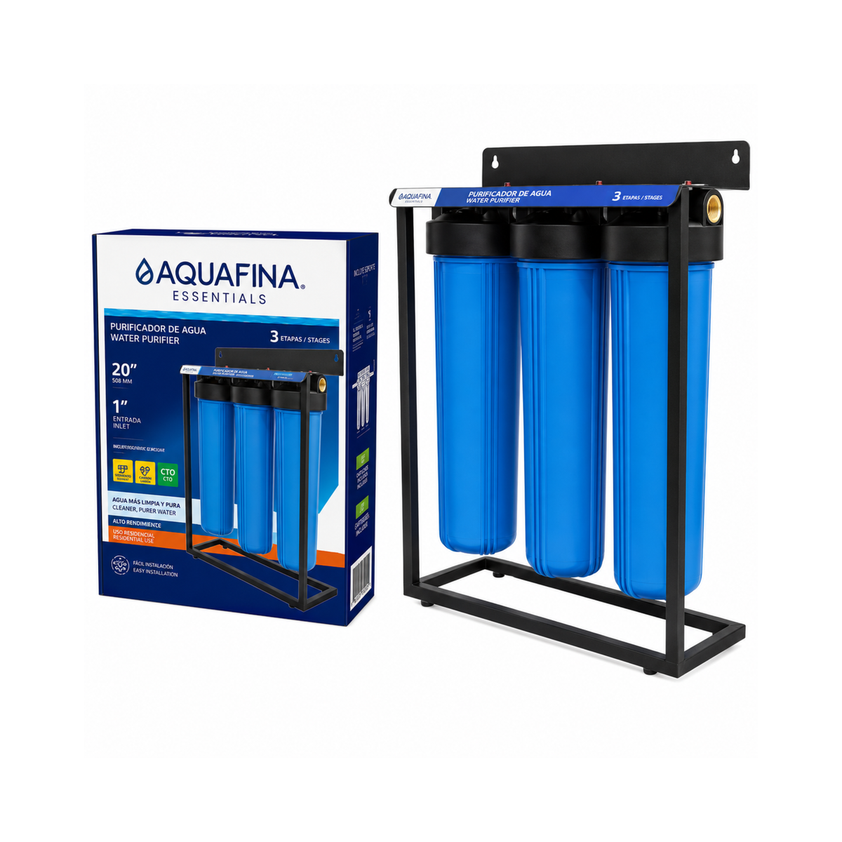 3-Stage Water Purifier 20" Aquafina / A-WF3S-2PC