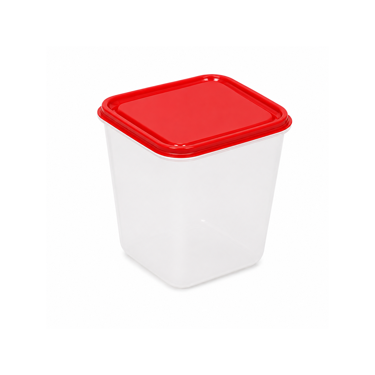 Conteneur Alimentaire Carré Haut en Plastique 1100ml 
