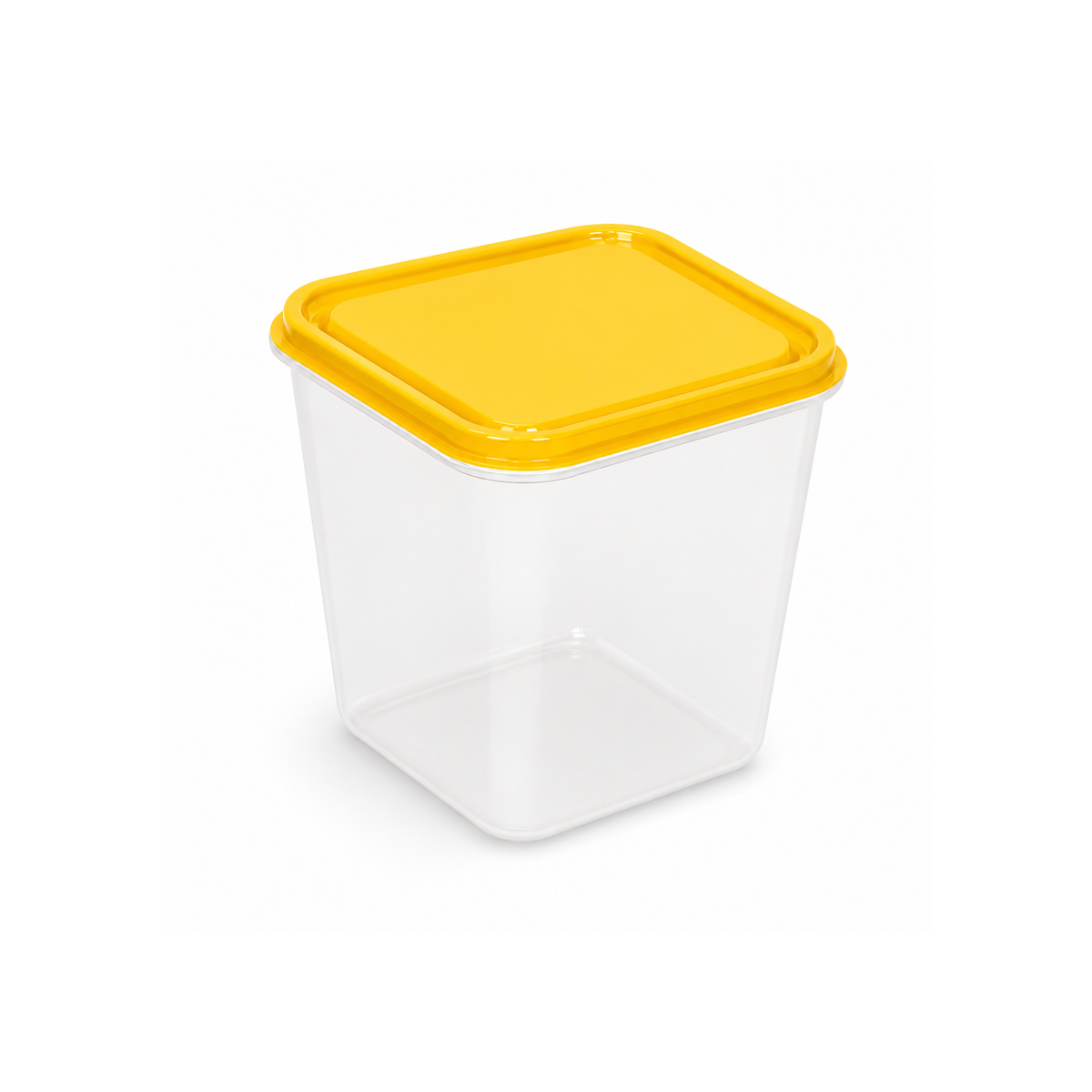 Conteneur Alimentaire Carré Haut en Plastique 1100ml 