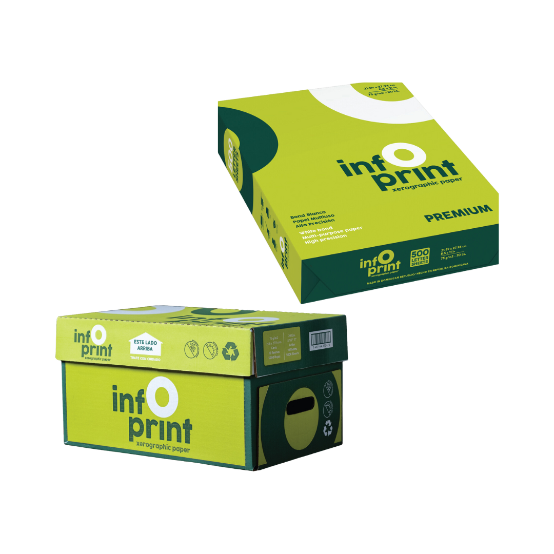 InfoPrint A4 Copy Paper - 8.5” x 11” (75gsm)