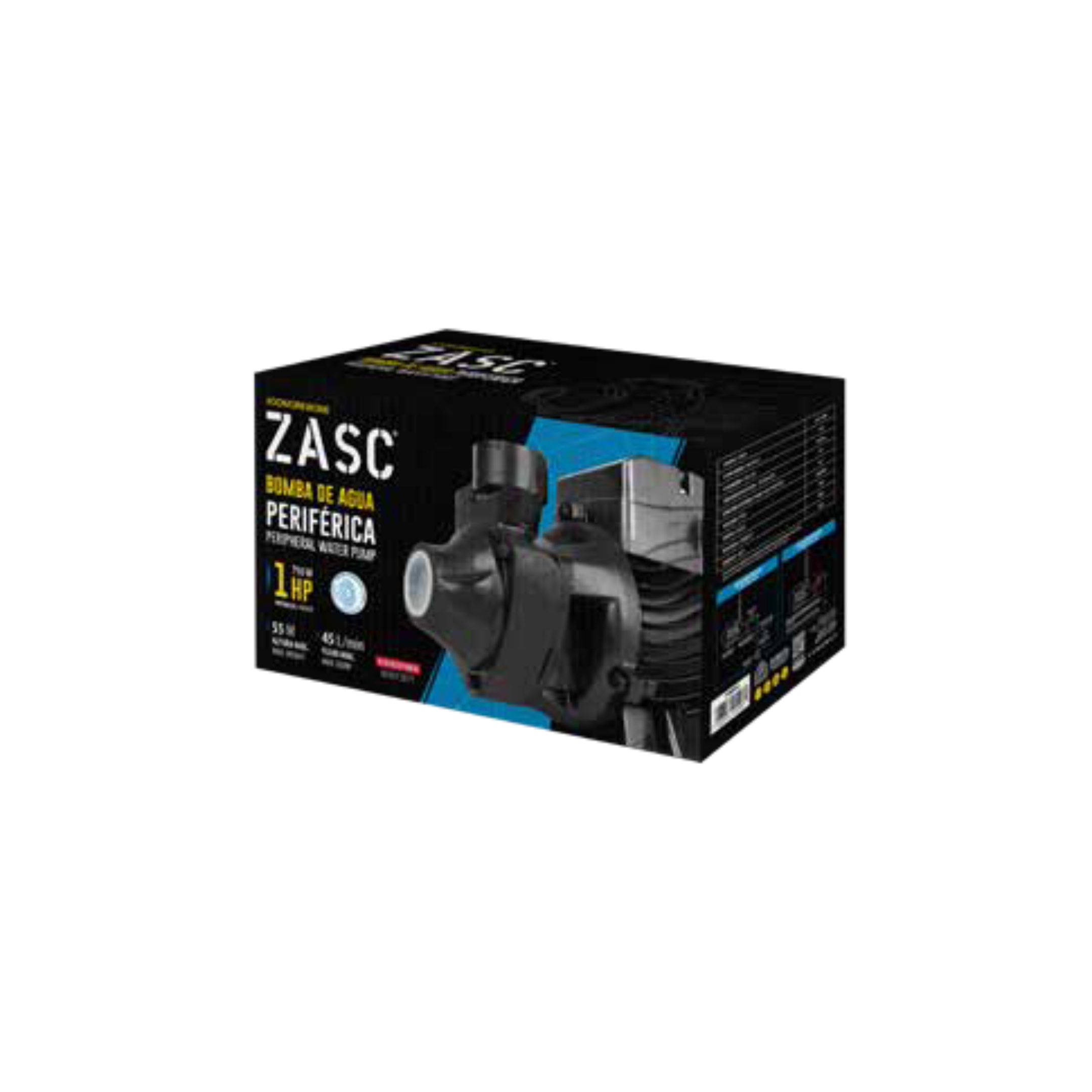 ZASC Peripheral Water Pump 1/2 HP 370W 38 L/min 35 m