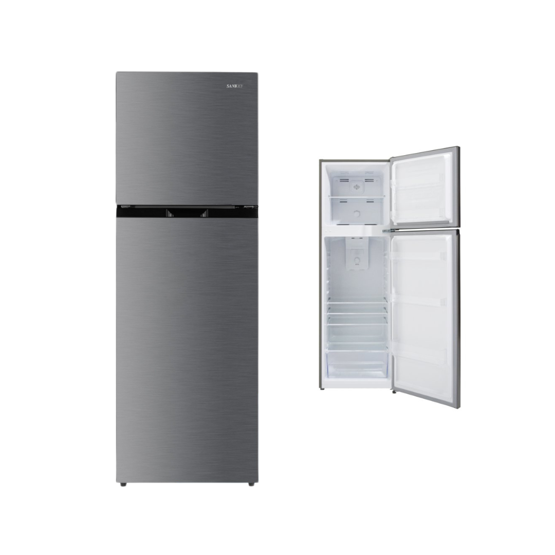 Sankey Réfrigérateur Double Porte 8,7 pi³, No Frost, Éclairage LED, Température Réglable