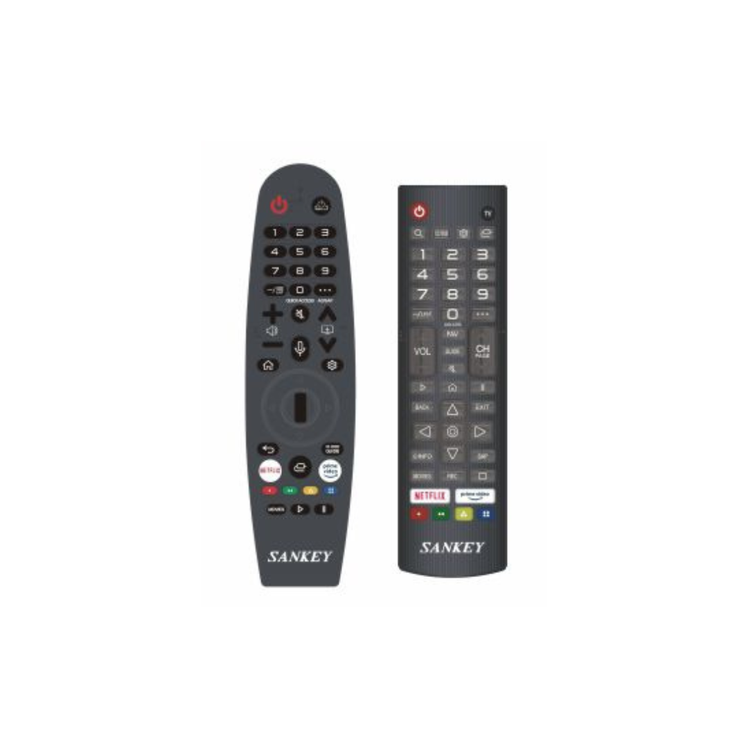 Sankey 50" Frameless Smart TV CLED with 4K Ultra HD, Bluetooth, and WebOS