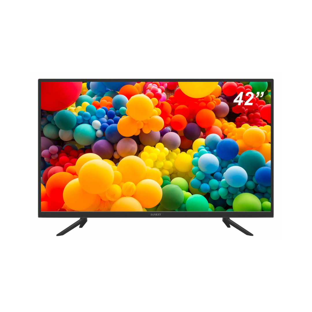 Sankey 42" Smart TV with Bluetooth, USB Recording, and Dynamic Sound
