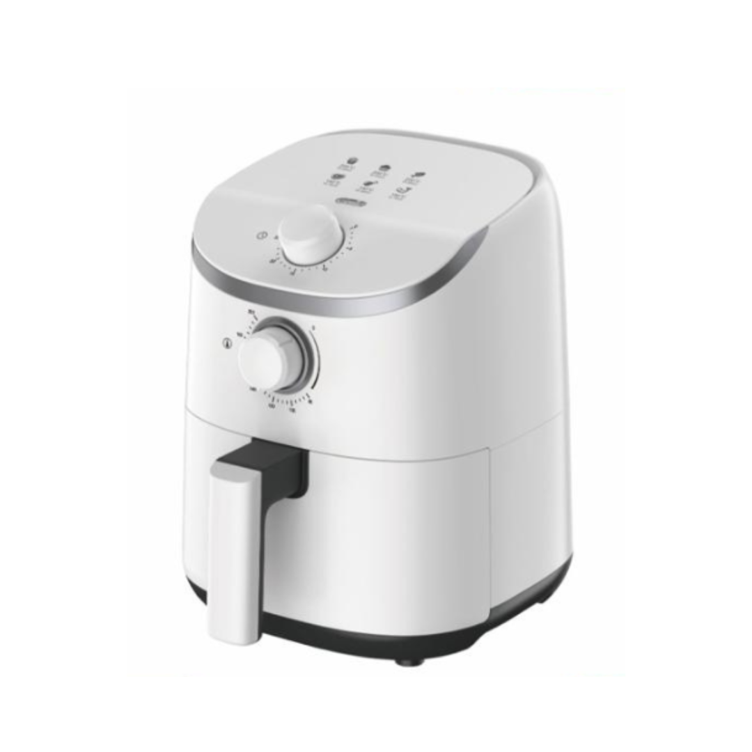 Sankey 2.0L White Air Fryer with Adjustable Temperature, Ceramic Basket & 900W Power