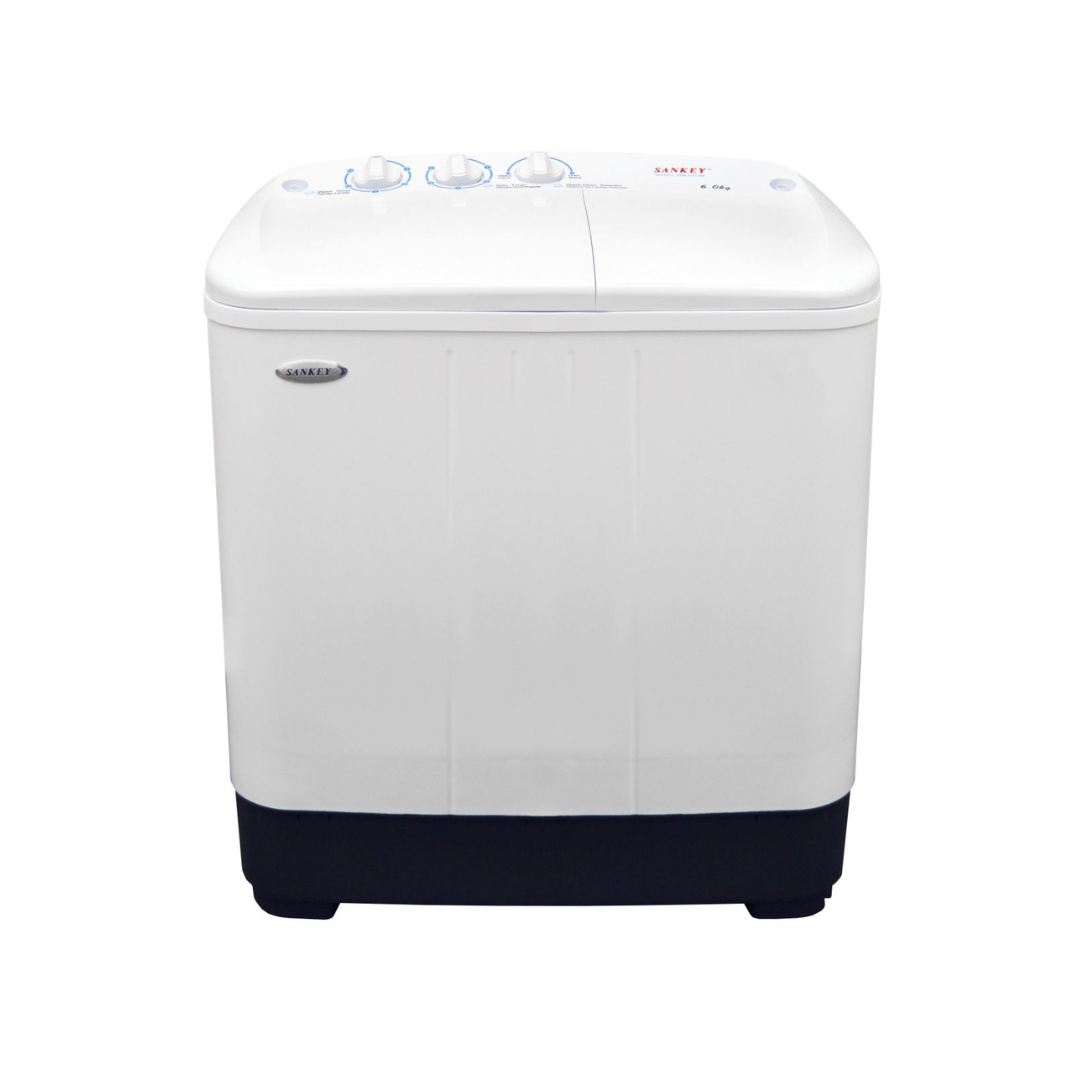 Sankey Machine à Laver Semi-Automatique à Double Cuve 6,5 kg avec Haute Puissance de Lavage