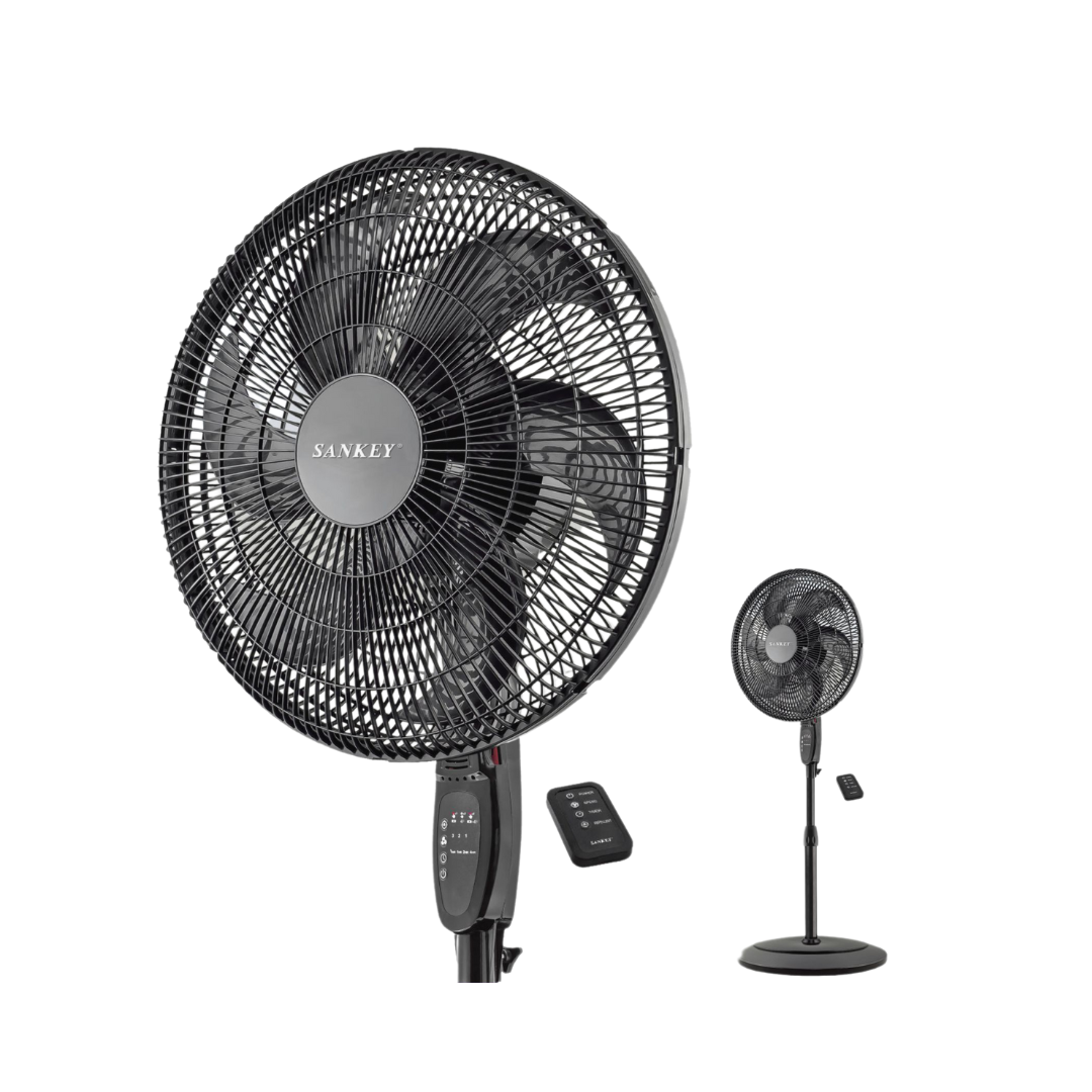 Sankey 16" Pedestal Mosquito/Insect Repellent Fan with 6 Blades and Remote Control