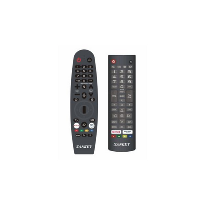 Sankey 55" 4K Ultra HD Smart TV with WebOS, HDR, Bluetooth, and Dual Remote Controls