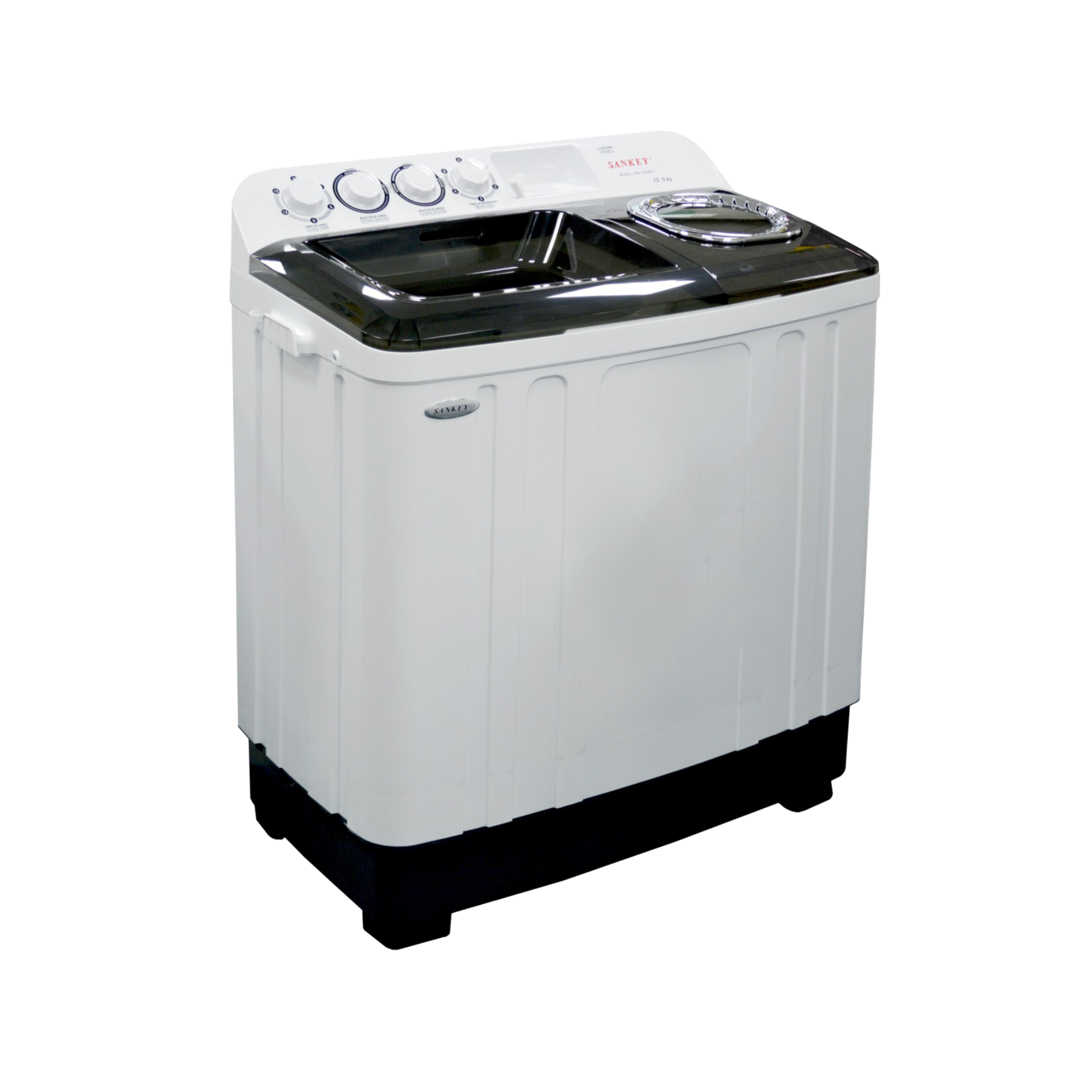 Sankey 13 kg Semi-Automatic Twin Tub Washing Machine with 7 kg Spinner and Wash Tray