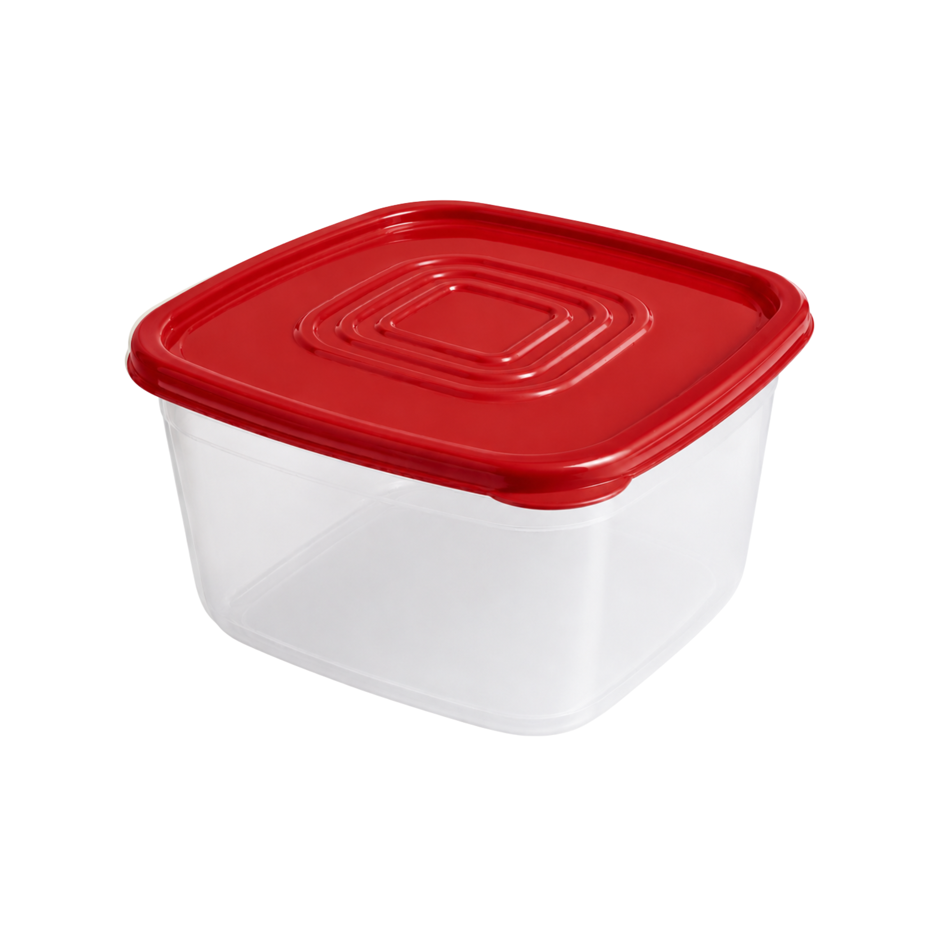 Envase Cuadrado para Alimentos 2600 ml