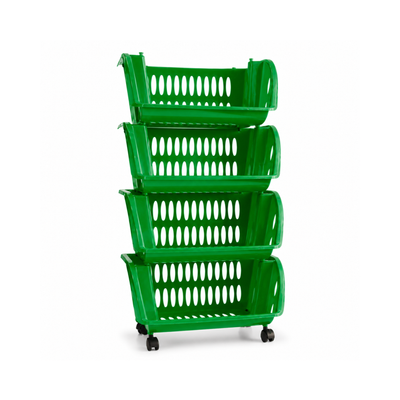 Four-Level Storage Rack