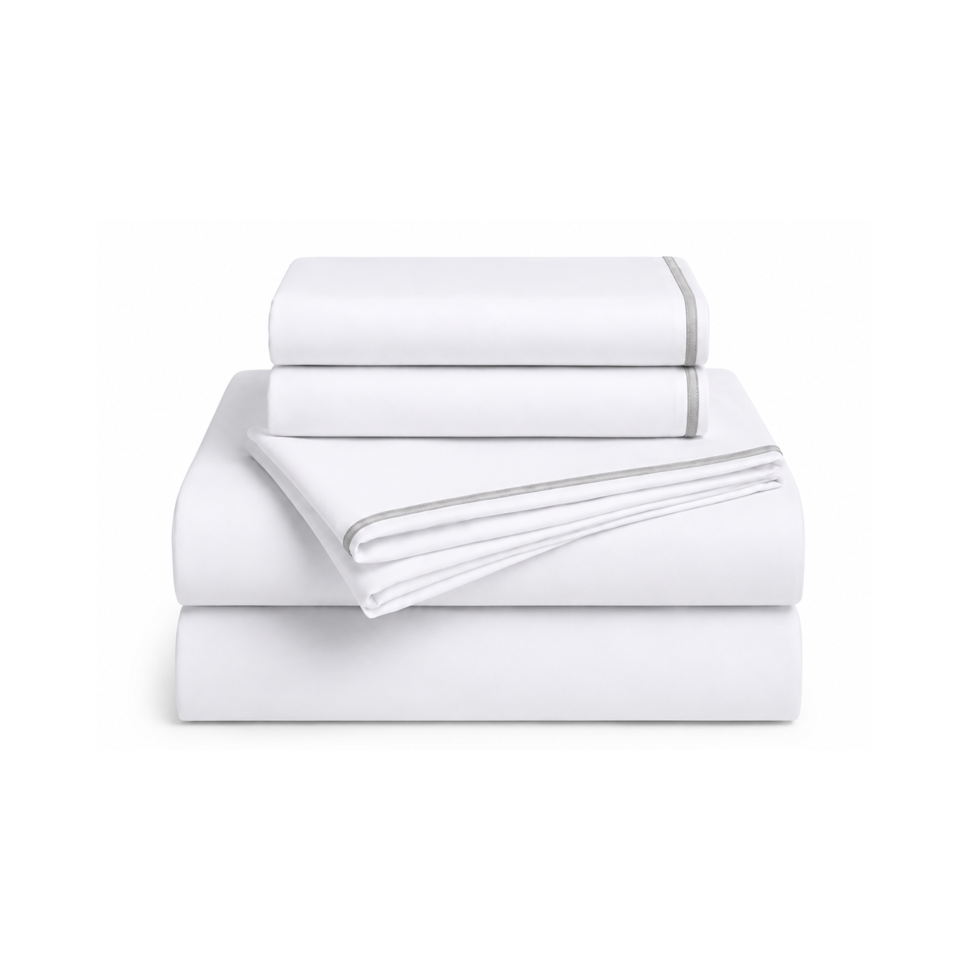 Set de Sábanas Twin de 3 Piezas Blanco 400 TC Náutica 753167