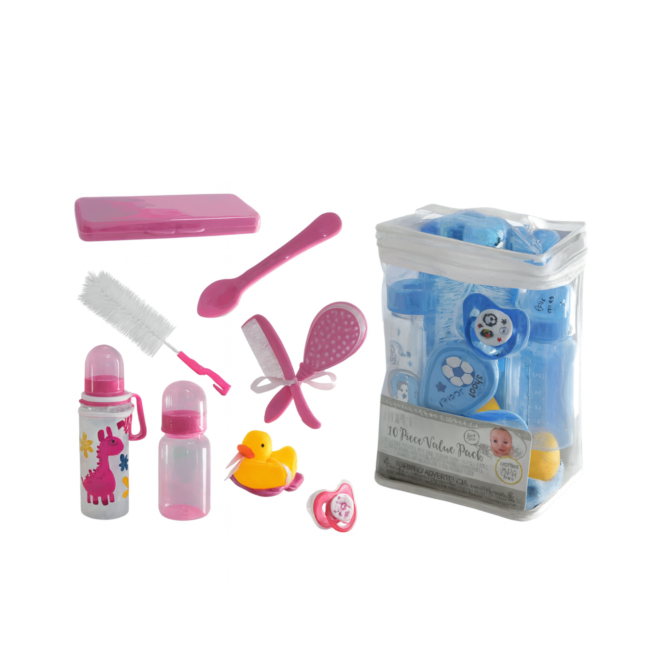 Baby Bottle Educational Set – 10 Pieces / 87034