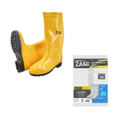 ZASC Waterproof Boots – Size 40 (Yellow) / Z-SS030YB-40