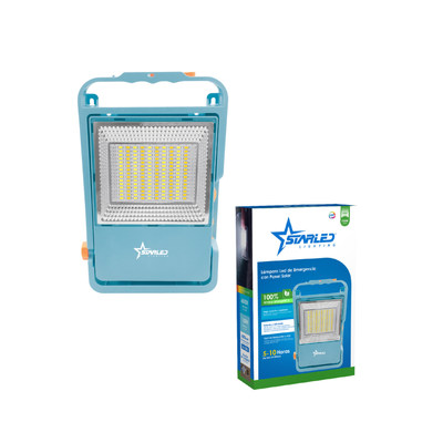 Lámpara LED de Emergencia Solar con Control Remoto 150W Starled Lighting / SL-LELS-150W