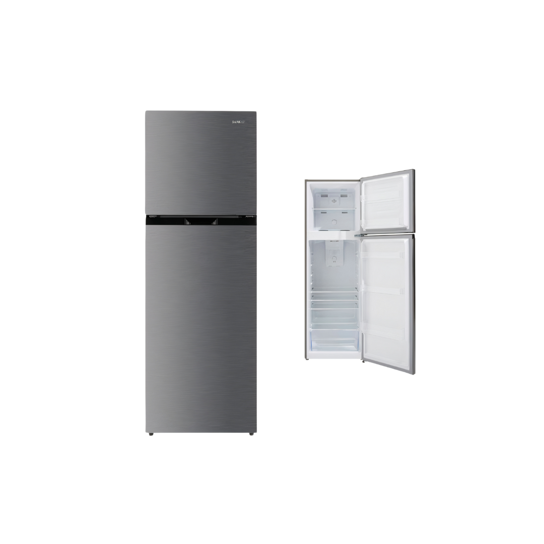 Sankey Réfrigérateur Double Porte 8,7 pi³, No Frost, Éclairage LED, Température Réglable