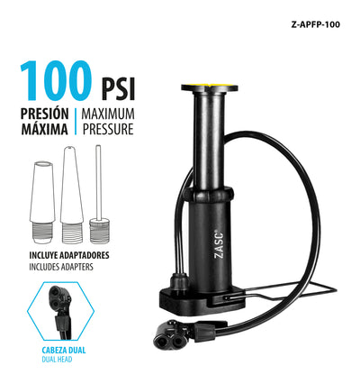 Foot Air Pump 100 PSI ZASC / Z-APFP-100