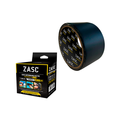 Ruban Imperméable en PVC ZASC / Z-ATPVC5X1.5M-BK