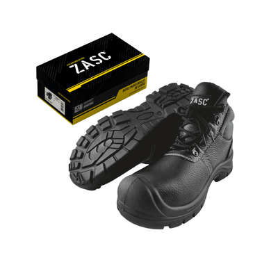 Industrial Safety Boots Black Size 12 (45) ZASC / Z-BRWLTBK-12