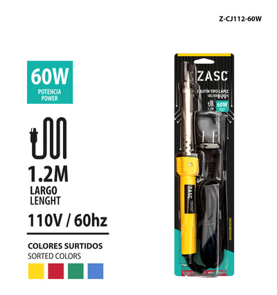 Fer à Souder Type Crayon 60W ZASC / Z-CJ112-60W
