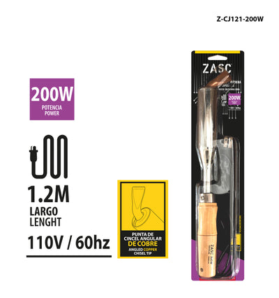 High Voltage Soldering Iron 200W ZASC / Z-CJ121-200W