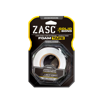 Cinta Doble Cara de Espuma ZASC / Z-DMT1.9X2M-FM