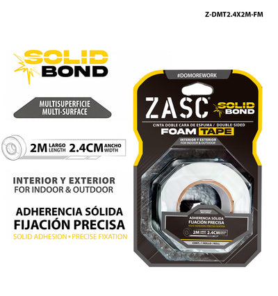 Foam Double Sided Tape ZASC / Z-DMT2.4X2M-FM
