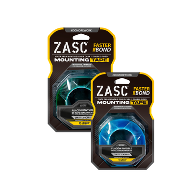Cinta de Montaje Doble Cara 7kg ZASC / Z-DMT2.4X2M